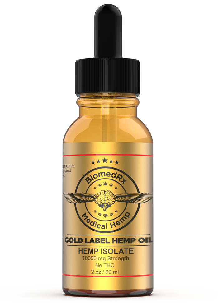 Gold Label CBD Oil 10000mg Strength